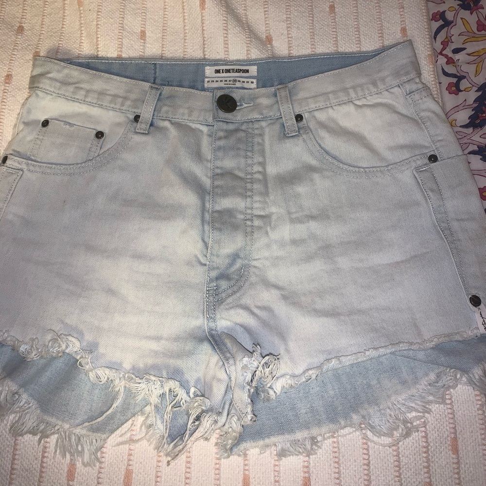 One Teaspoon High Rise Shorts